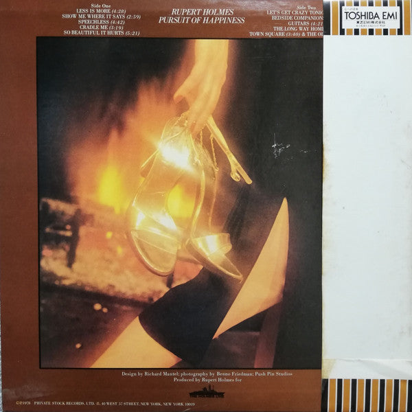 Release: Pursuit Of Happiness-Vinyl-Japan-1978-EMS-81040-8504793