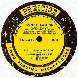 Release: Plus 4-Vinyl-US-1957-PRLP 7038-2167808