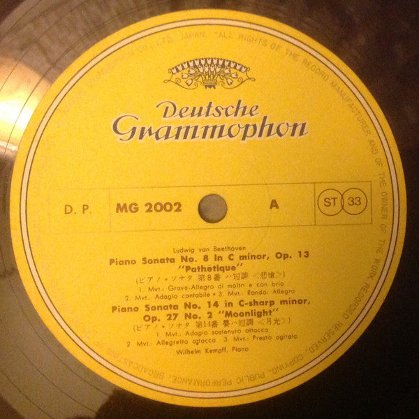 3 Piano Sonatas (No. 8 "Pathetique", No. 14 "Moonlight", No. 23 "Appassionata")