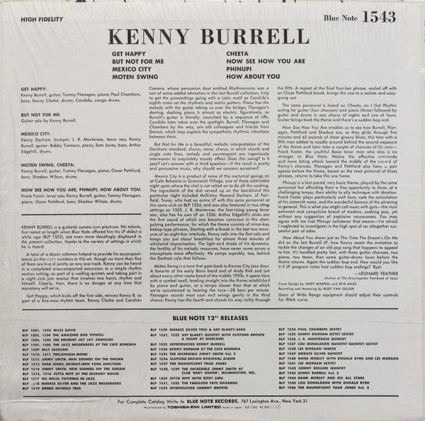 Release: Kenny Burrell-Vinyl-Japan-1984-BLP 1543-6174084