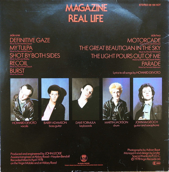 Release: Real Life-Vinyl-Germany-None-26 190 XOT-2572806
