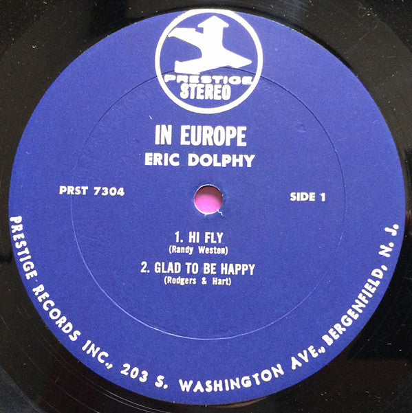 Release: In Europe, Vol. 1-Vinyl-US-None-PR 7304, PRST 7304-8545488