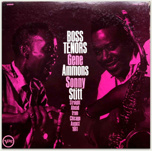 Master Release: Boss Tenors: Straight Ahead From Chicago August 1961 by Gene Ammons