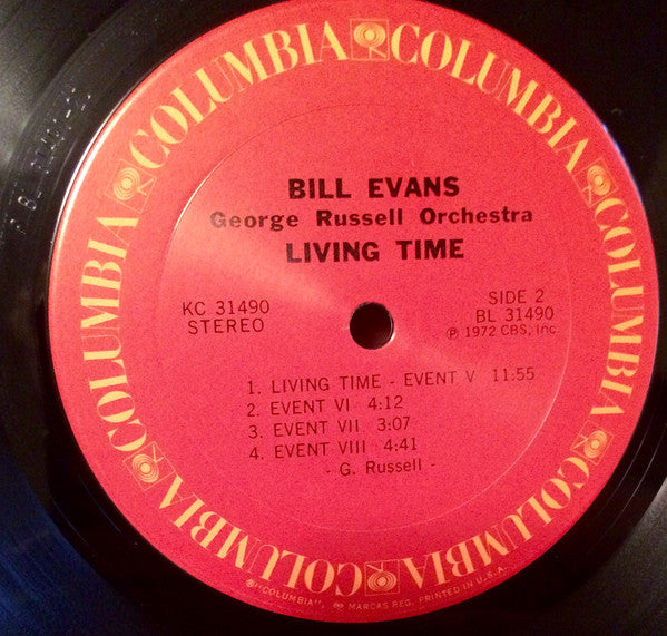 Release: Living Time-Vinyl-US-1972-KC 31490-2965277