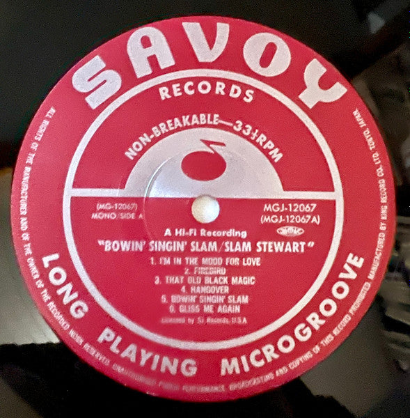 Master Release: Bowin' Singin' Slam by Slam Stewart