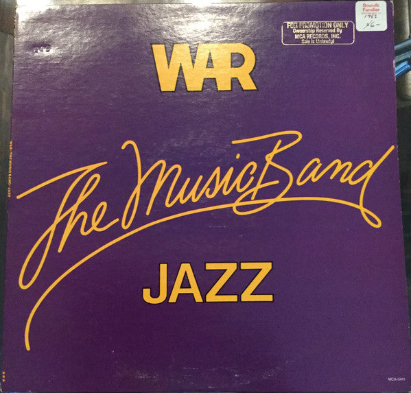 Master Release: The Music Band Jazz by War