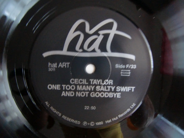 One Too Many Salty Swift And Not Goodbye