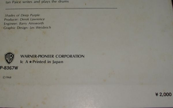 Shades Of Deep Purple