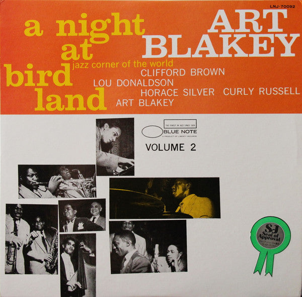 Master Release: A Night At Birdland, Volume 2 by Art Blakey Quintet