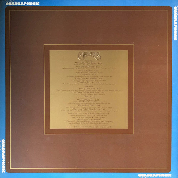 Master Release: The Singles 1969-1973 by Carpenters