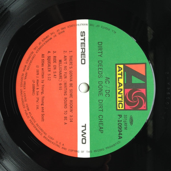 Dirty Deeds Done Dirt Cheap