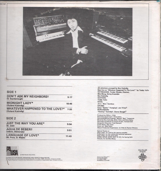 Master Release: Midnight Lady by Boy Katindig