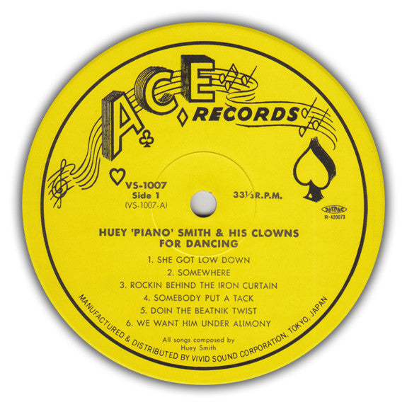 Master Release: For Dancing by Huey "Piano" Smith & His Clowns