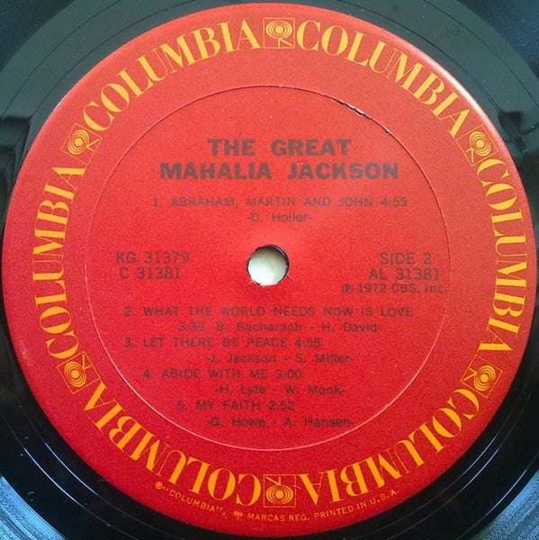 The Great Mahalia Jackson