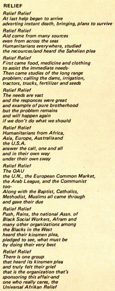 Black Survival - "The Sahel Concert" At Town Hall