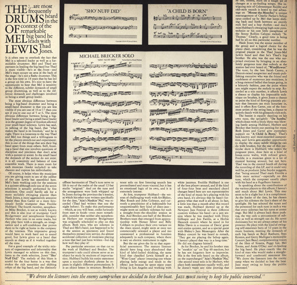 Mel Lewis And Friends