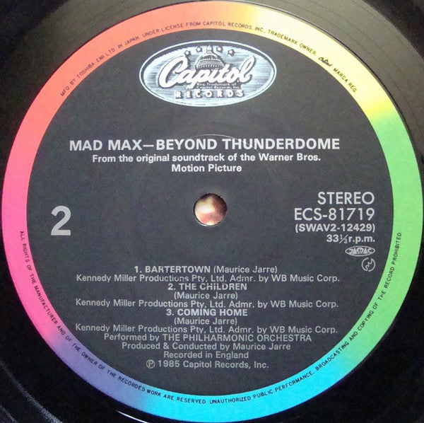 Mad Max Beyond Thunderdome - Original Motion Picture Soundtrack