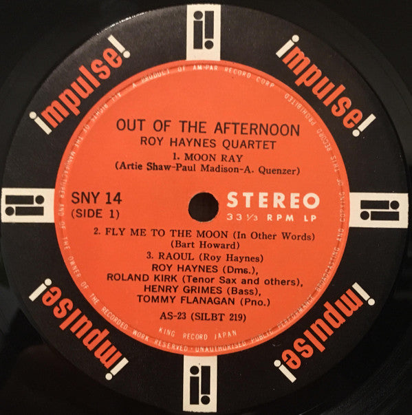 Out Of The Afternoon