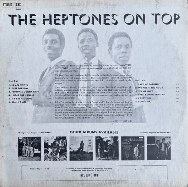 Master Release: On Top by The Heptones