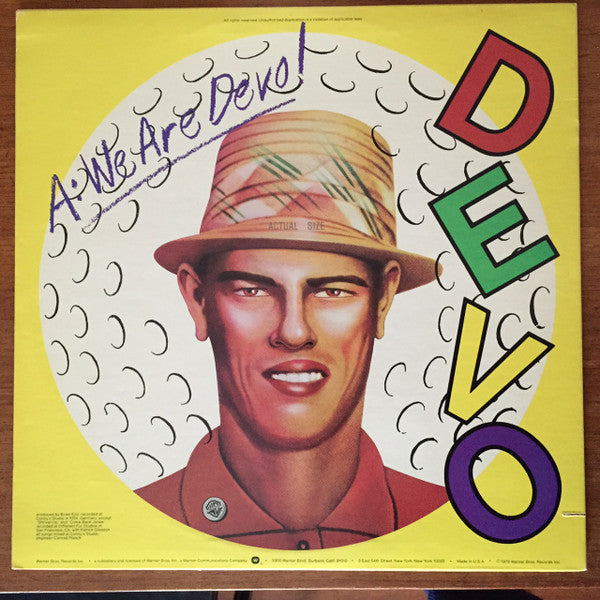 Release: Q: Are We Not Men? A: We Are Devo!-Vinyl-US-1978-BSK 3239-6682849