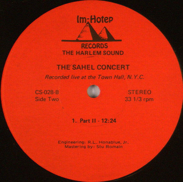 Black Survival - "The Sahel Concert" At Town Hall