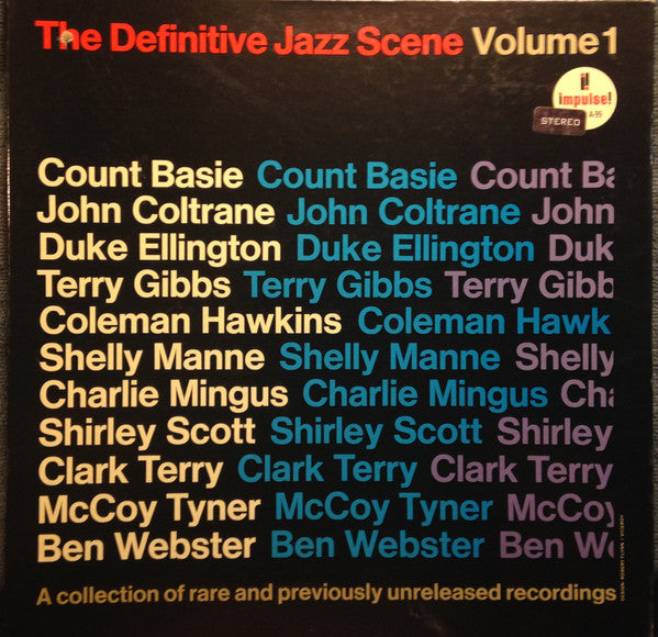 Master Release: The Definitive Jazz Scene (Volume 1) by Various