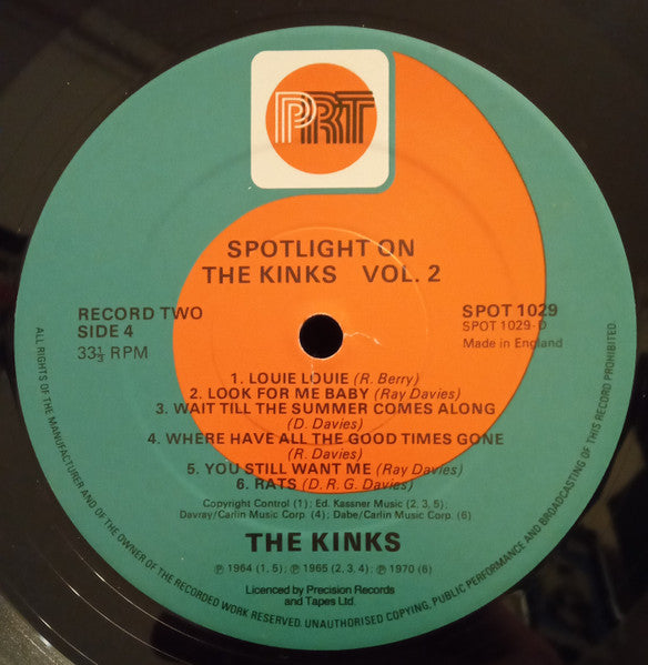 Spotlight On The Kinks Vol. 2