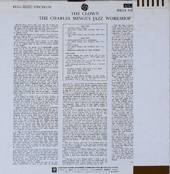 Master Release: The Clown by Charles Mingus