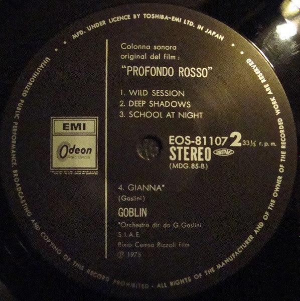 Profondo Rosso (Suspiria Part 2)