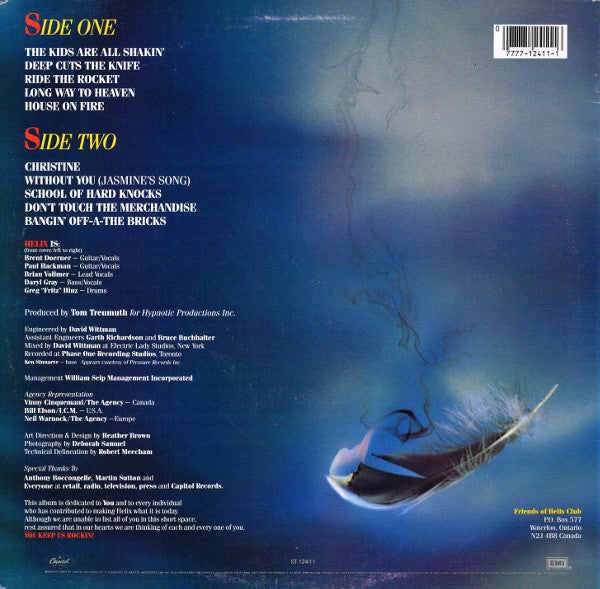 Release: Long Way To Heaven-Vinyl-US-1985-ST-12411-3703988