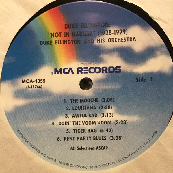 Release: "Hot In Harlem" (1928-1929) Vol. 2-Vinyl-US-None-MCA-1359-6640518