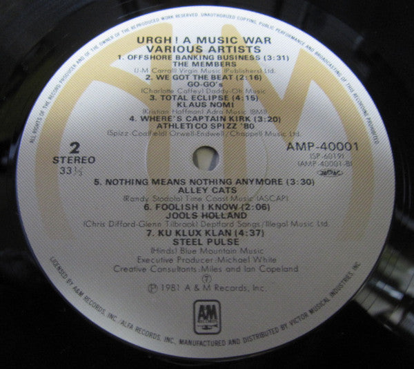 URGH! A Music War