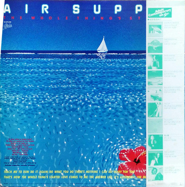 Master Release: The Whole Thing's Started by Air Supply