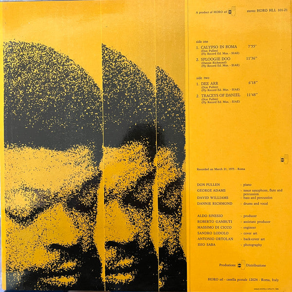 Master Release: Jazz A Confronto 21 by Don Pullen