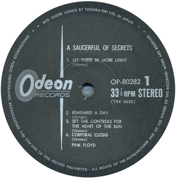 A Saucerful Of Secrets