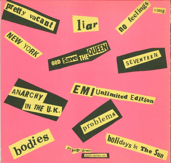 Release: Never Mind The Bollocks Here's The Sex Pistols-Vinyl-UK-1977-V 2086-5202359