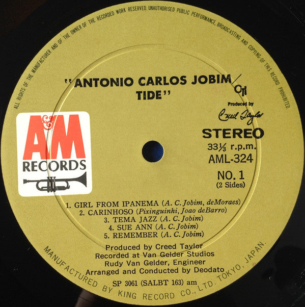 Tide = 潮流＝イパネマの娘＝