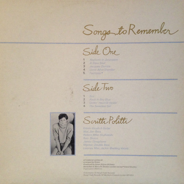 Songs To Remember