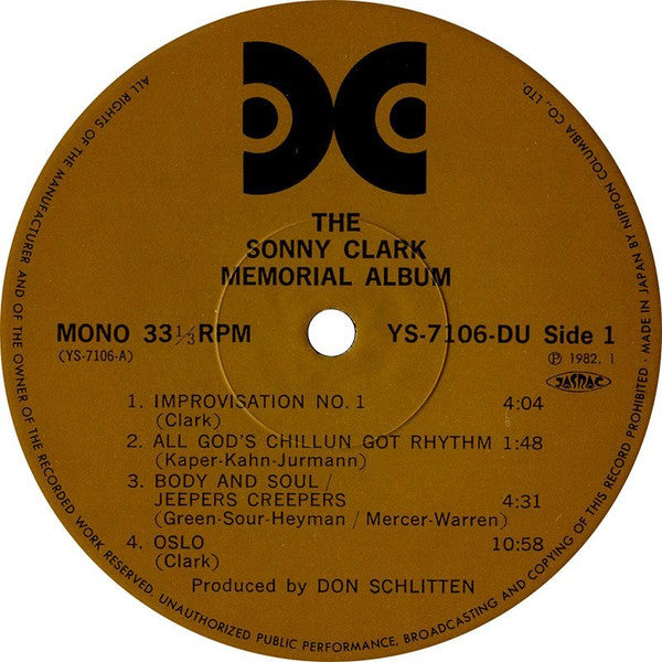 The Sonny Clark Memorial Album
