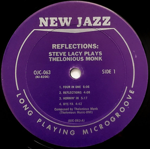 Reflections: Steve Lacy plays Thelonious Monk