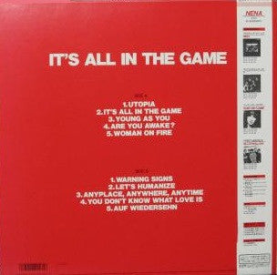 Release: It's All In The Game-Vinyl-Japan-1985-30 3P-686-7643773