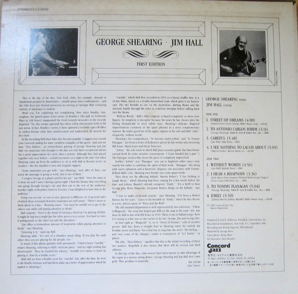 Master Release: First Edition by George Shearing
