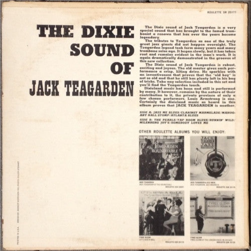 The Dixie Sound Of Jack Teagarden