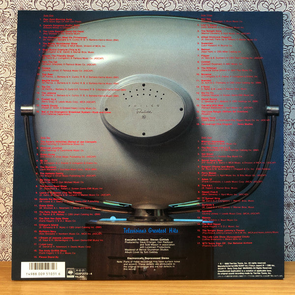 Release: Television's Greatest Hits (65 TV Themes! From The 50's And 60's)-Vinyl-Japan-1986-42AP 3173~4-8751360