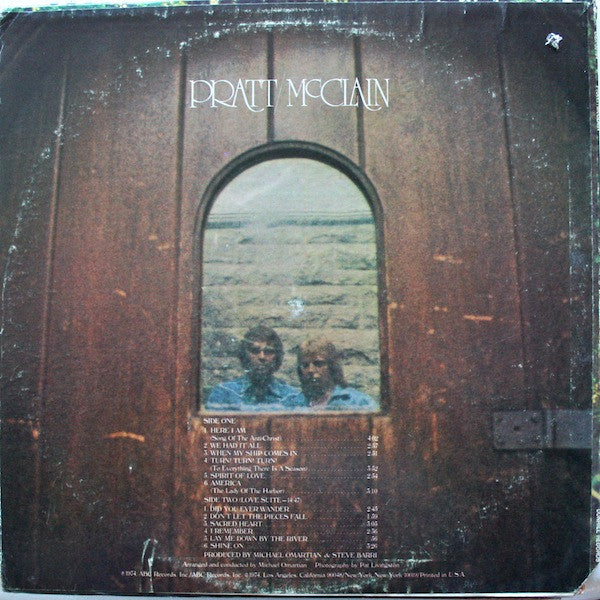 Release: Pratt-McClain-Vinyl-US-1974-DSX-50164, DSX-50164-1391396
