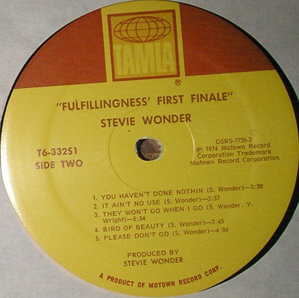 Fulfillingness' First Finale