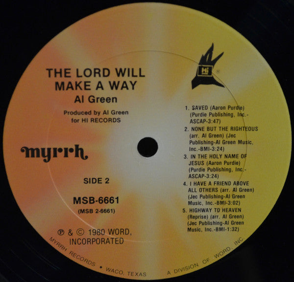 The Lord Will Make A Way