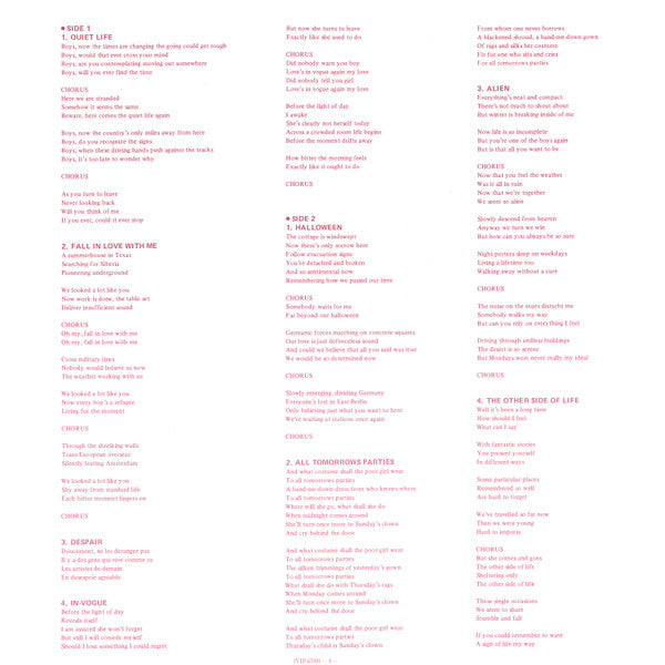 Quiet Life = クワイエット・ライフ