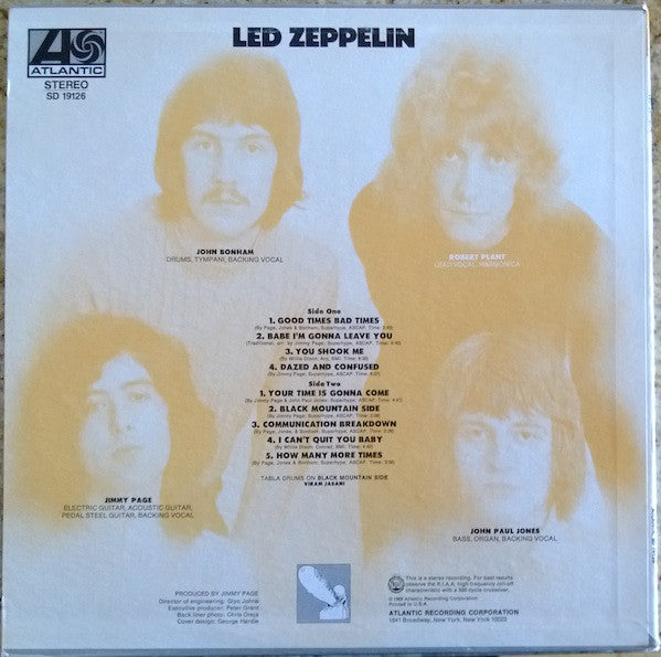 Release: Led Zeppelin-Vinyl-US-1977-SD 19126-5137627