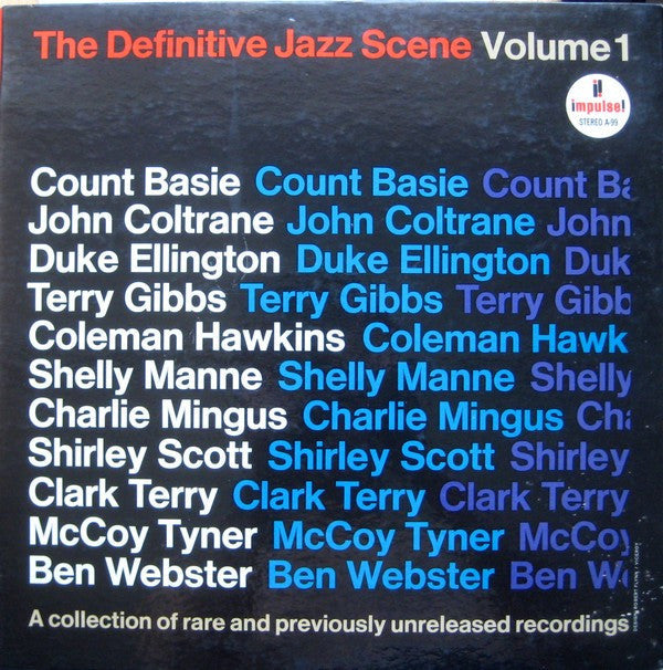 Master Release: The Definitive Jazz Scene (Volume 1) by Various
